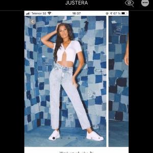 Jeans - Säljer dessa trendiga byxor från PLT!😍 skit fina, säljer pga. Att jag köpte två storlekar för att se vilken som skulle passa. Helt nya! Bara provat 1 gång. Buda i kommentarerna💓