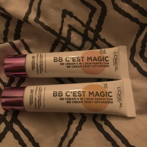 BB crèams - 2 Oanvända produkter från Loeral i färgerna medium och den andra i medium light, pris 60 kr st + frakt, har mer oanvänt smink att sälja också så kolla in min profil 🙂