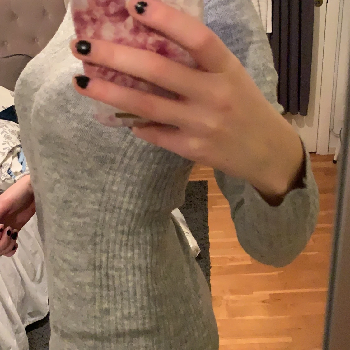 Stickad klänning - 91