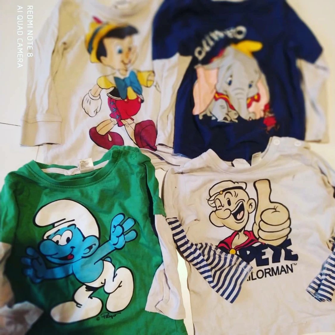 4st HM tröjor,strl 74/80