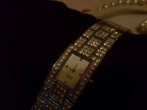 D&G klocka  - Silver/diamantklocka från Dolce Gabbana