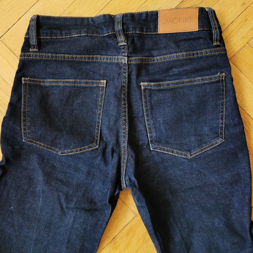 Tights jeans från Monki, hög midja. Modell 
