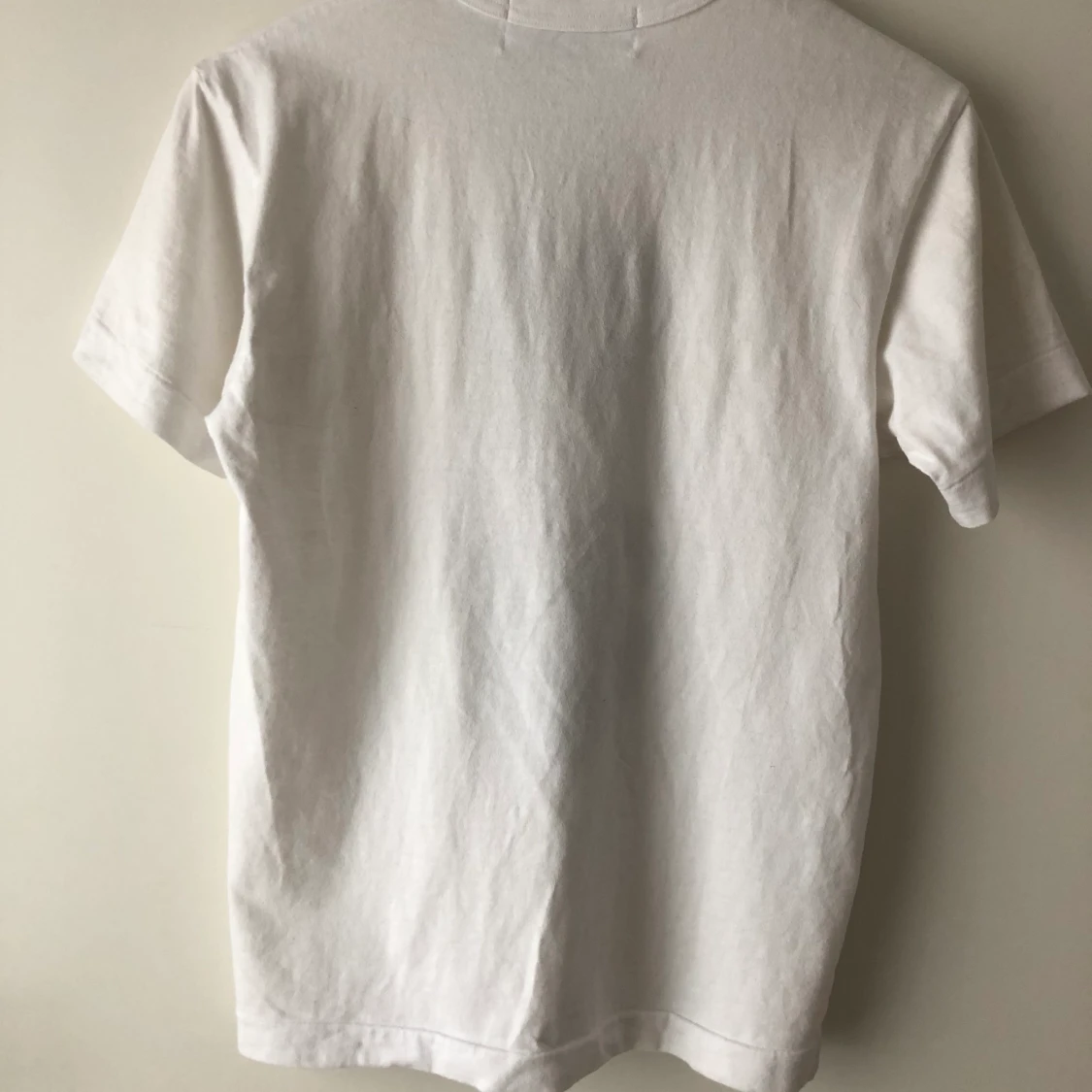 CDG Play T-shirt vit Storlek Small - 90