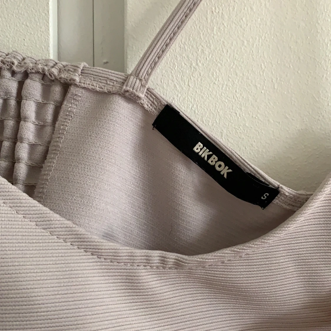 Rosa/beige topp - 90