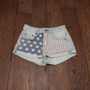  - American flag short,  bra skick! 