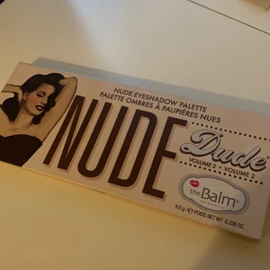The Balm Nude dude  - Ögonskuggspalett från Thebalm, Köpt för några månader sen, knappt använd