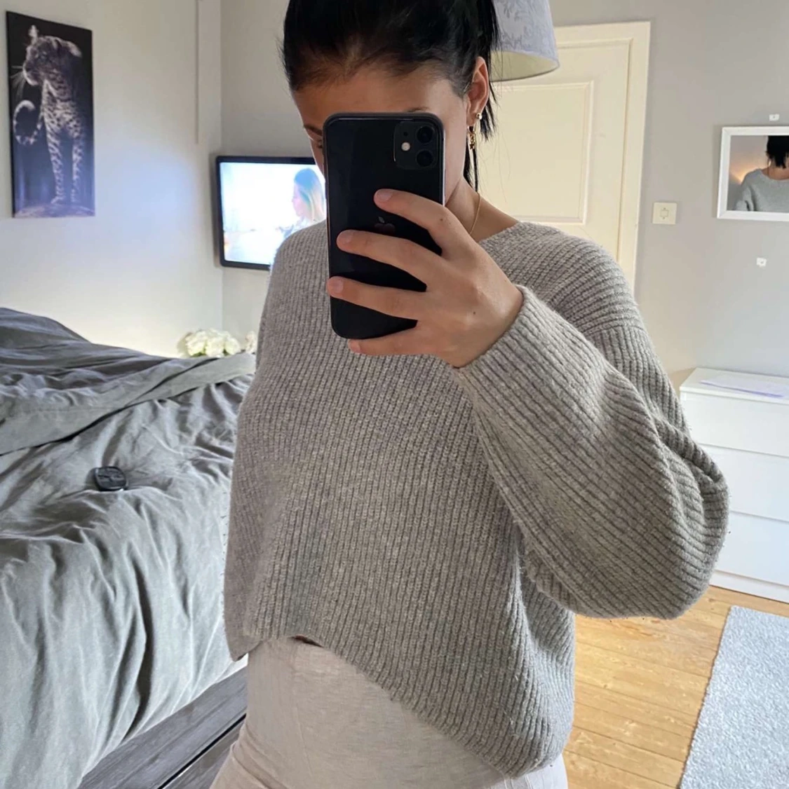 Stickad tröja  - 90