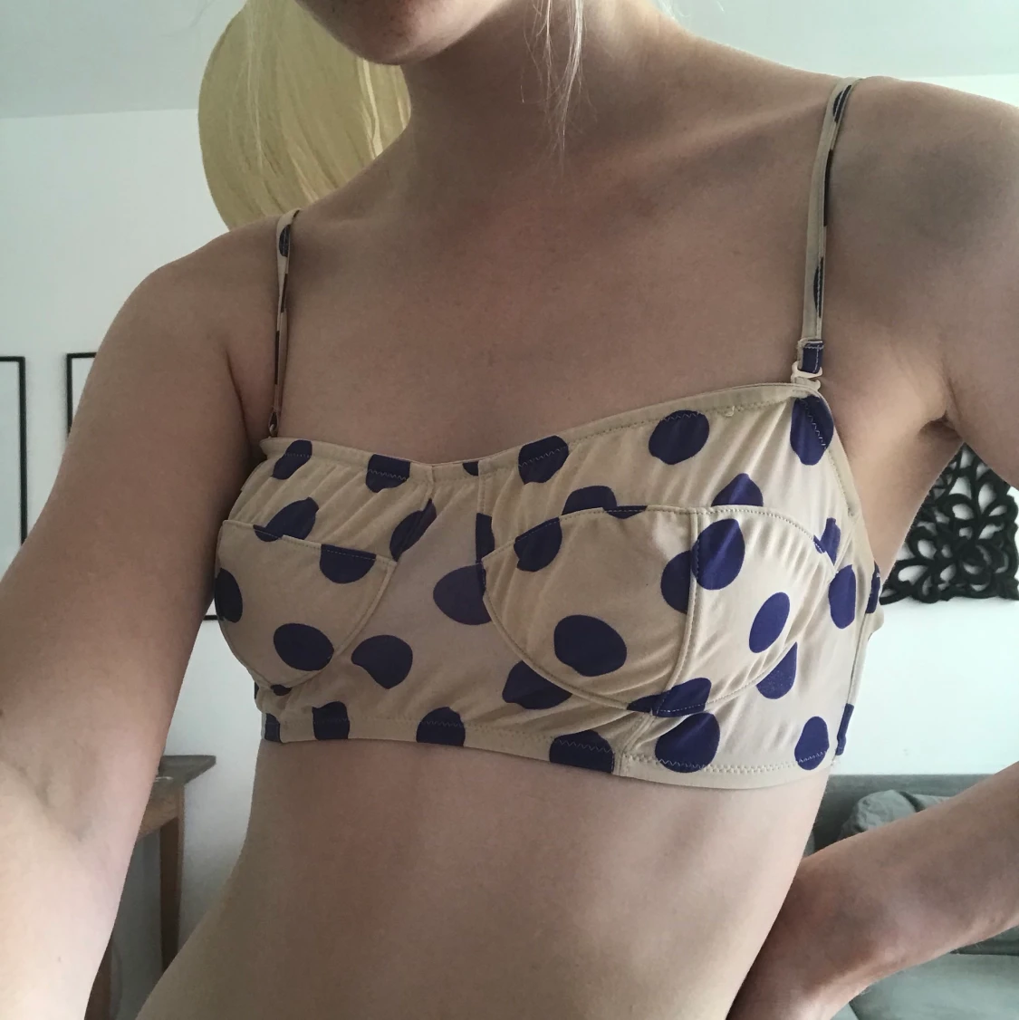 Bikintopp från Monki