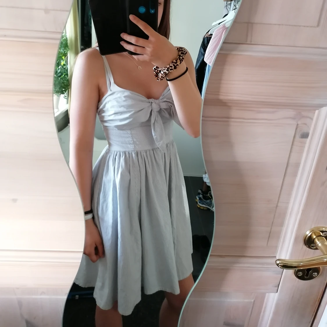 Randig sommarklänning