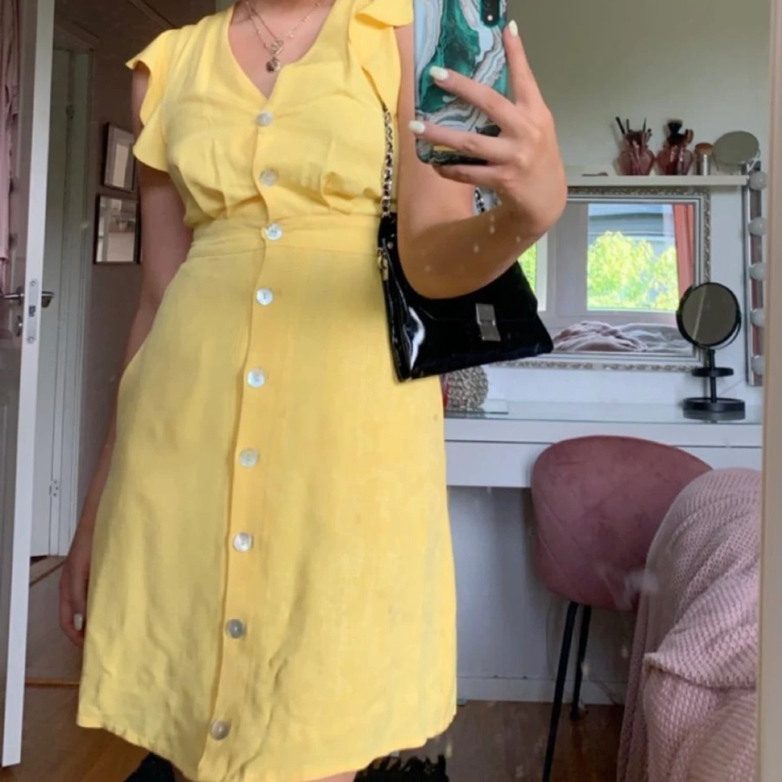 Gul klänning - 90