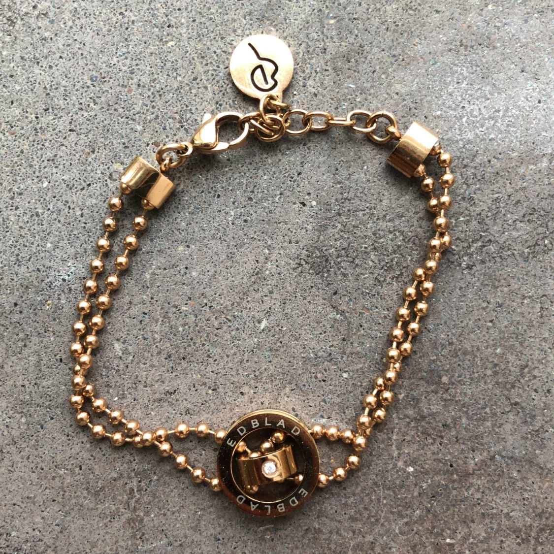 Armband Edblad i roséguld  - 90