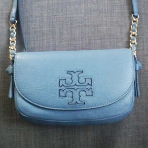 Tory Burch Blue Leather Harper crossbody - Never worn leather bag. Bought from US. 