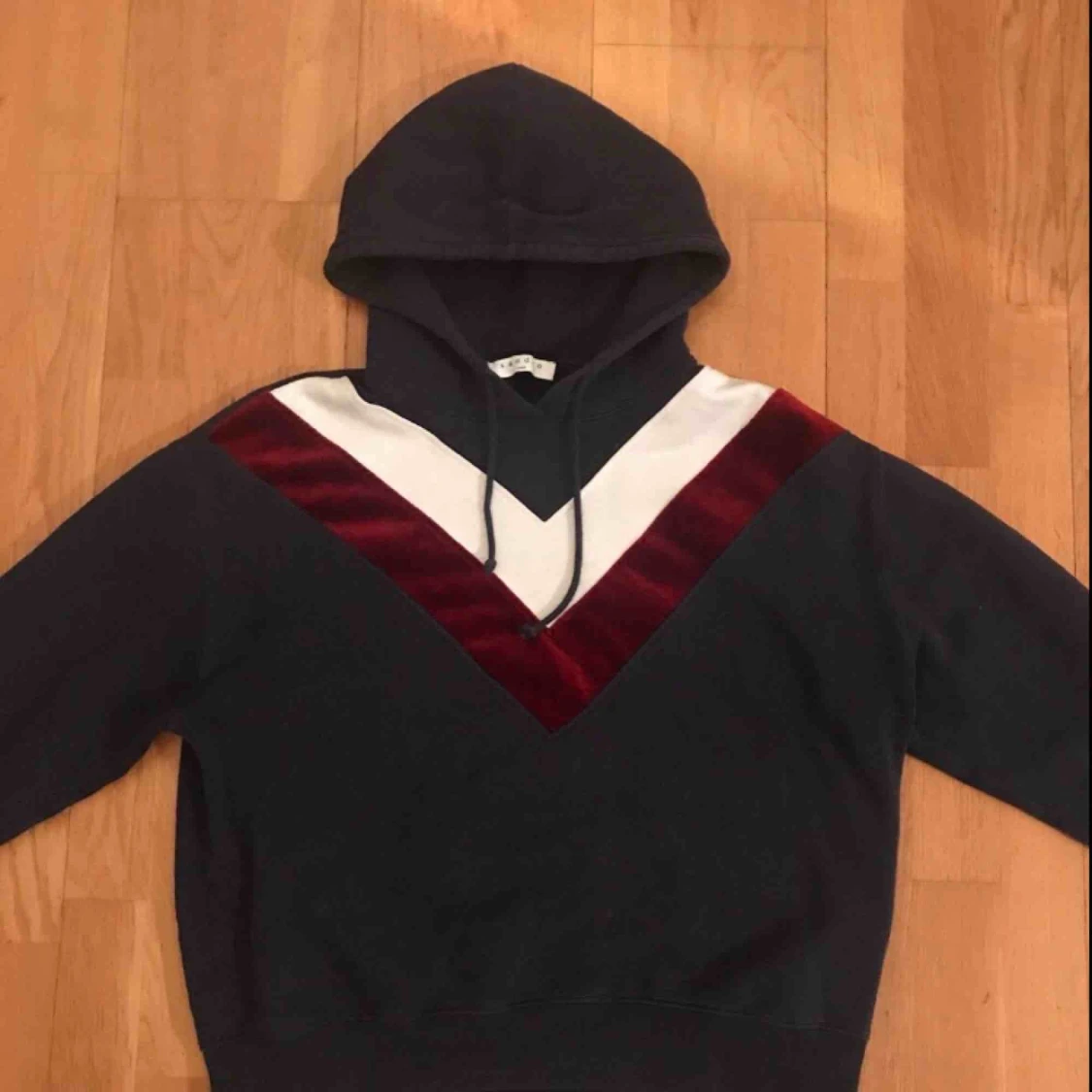 Marinblåa Sandro Hoodie