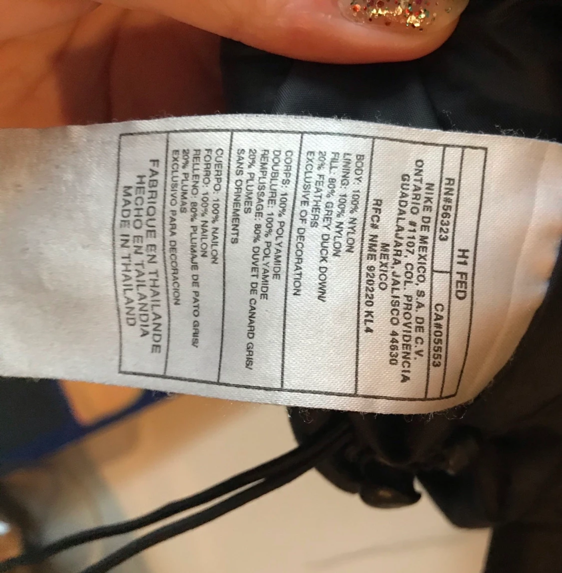 Nike puffer dunjacka - 91