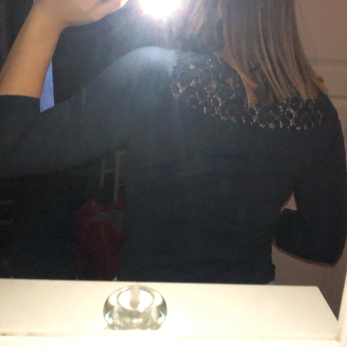 Tröja med spets - 90