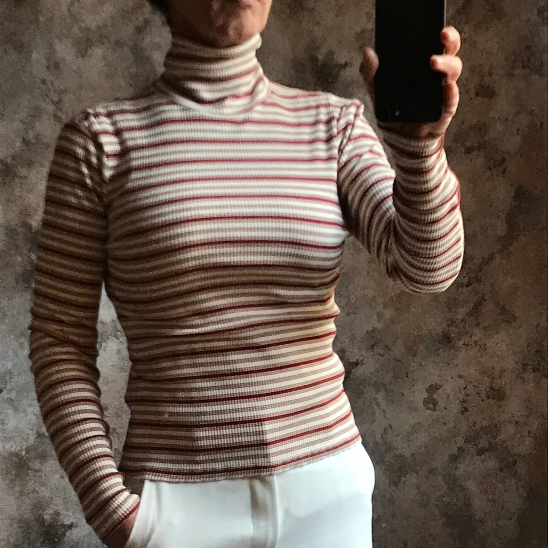 Flerfärgad polotröja, xs