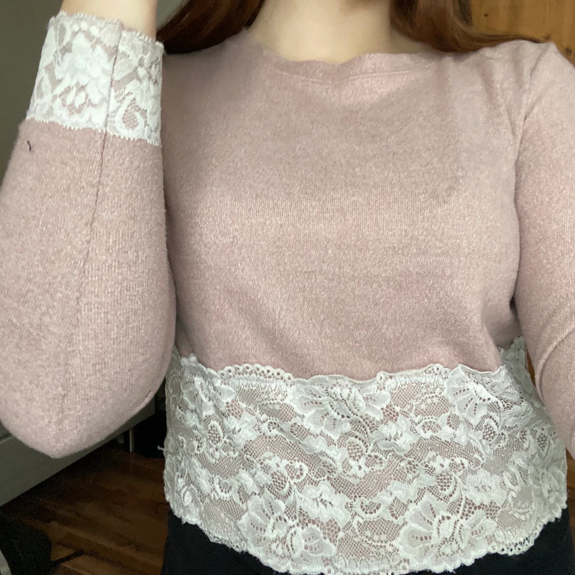 Söt rosa tröja - 91