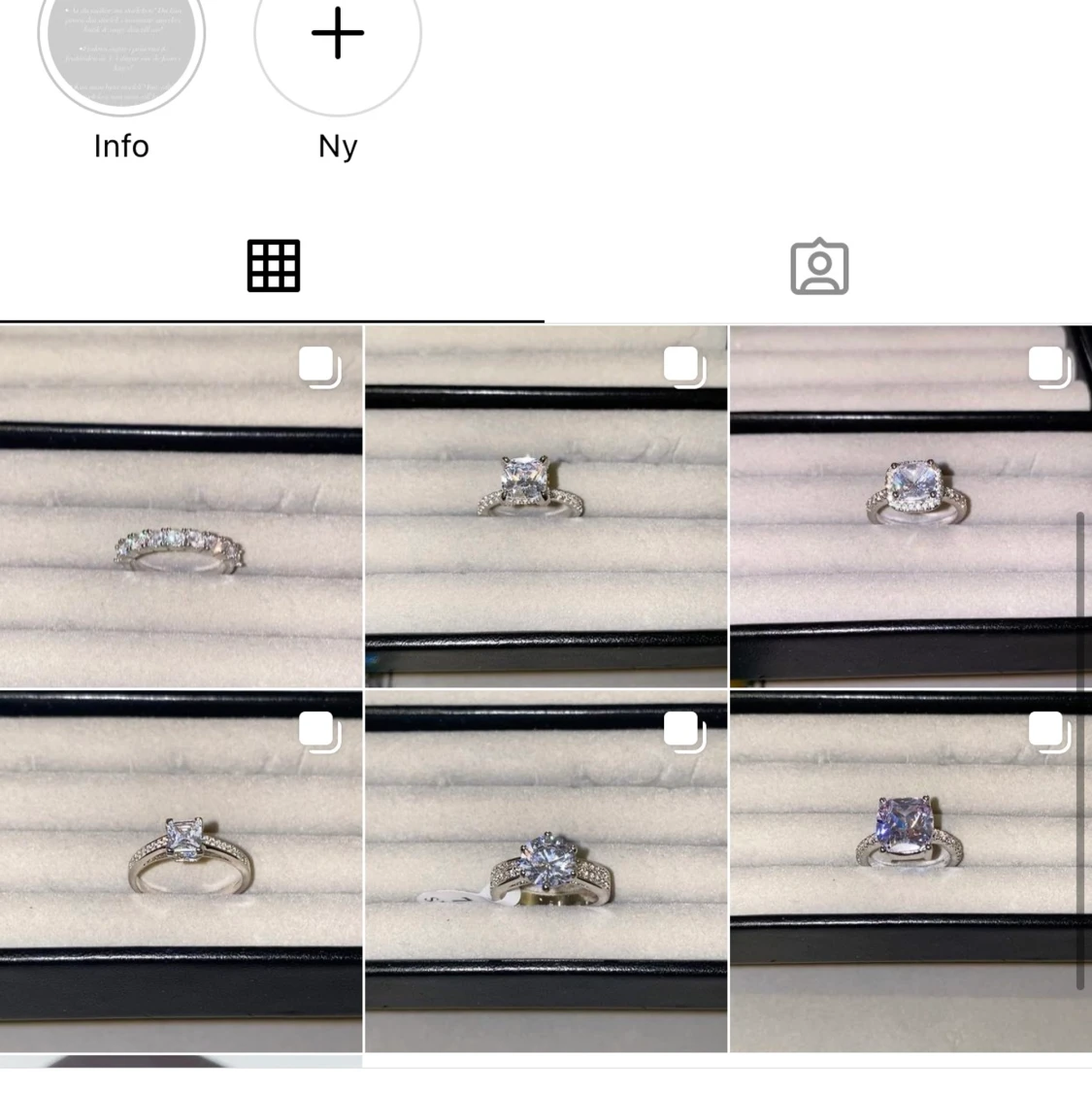 Äkta sterling silver ringar - 91