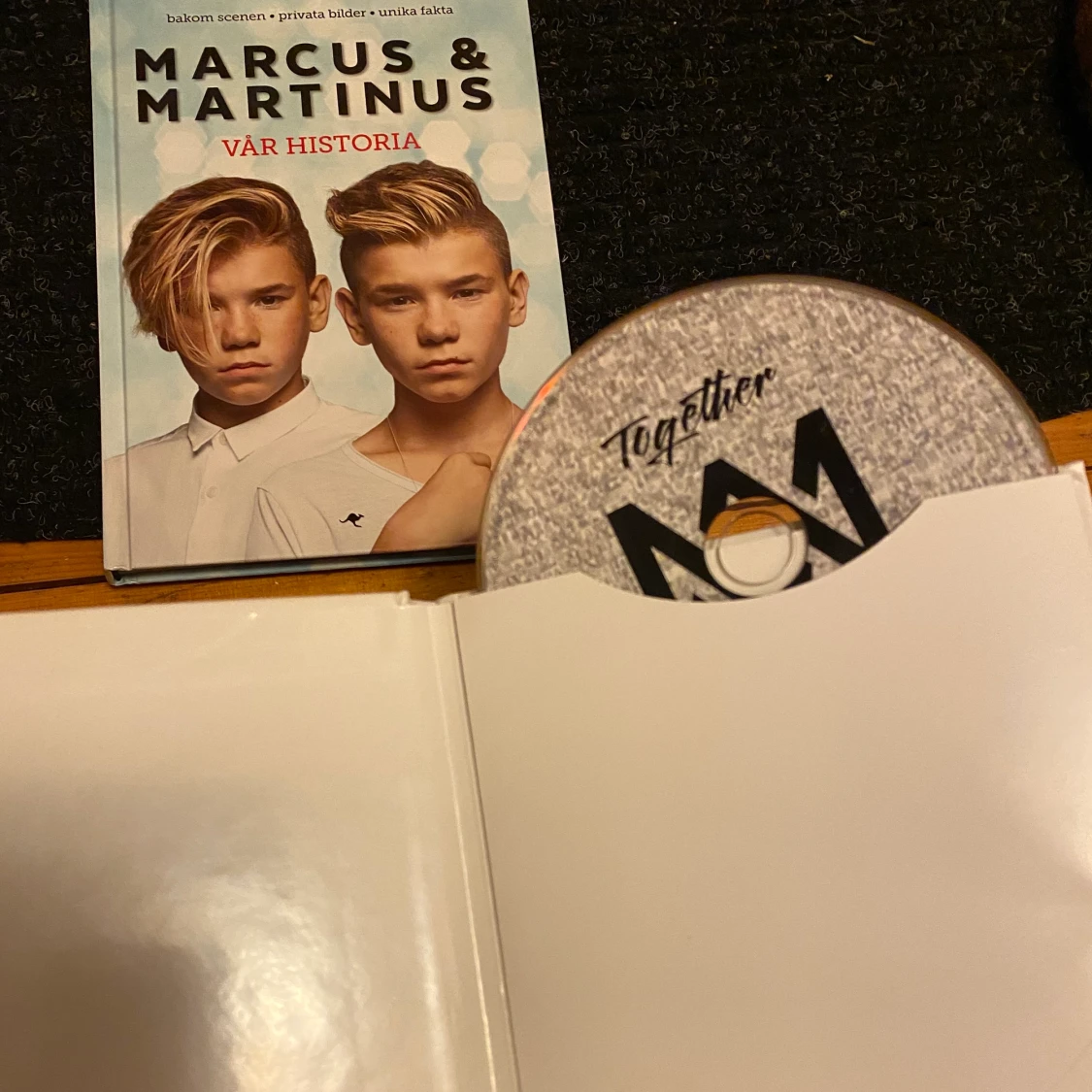 Marcus&Martinus bok & skiva  - 90