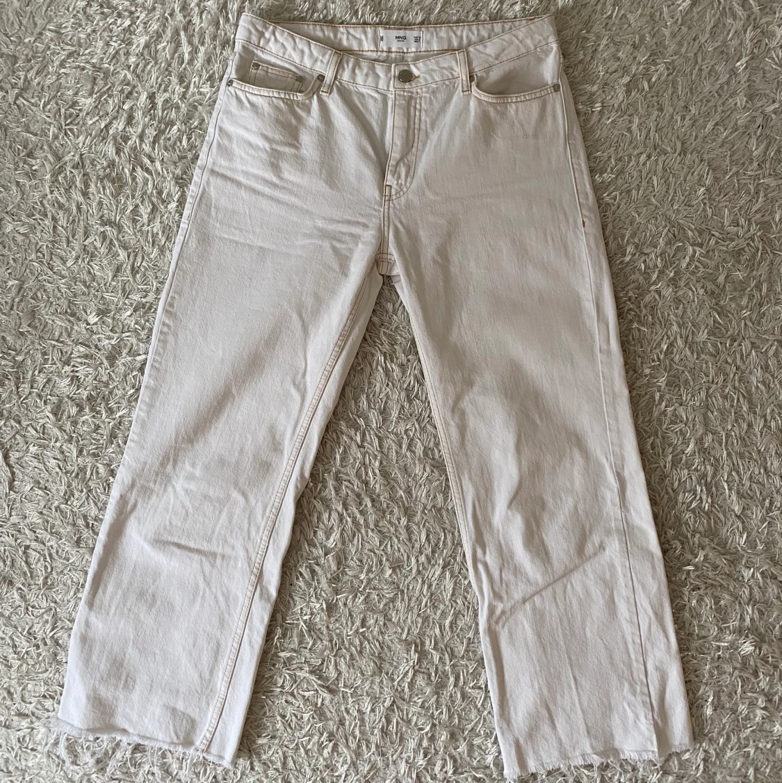 Krämvita byxor - 91