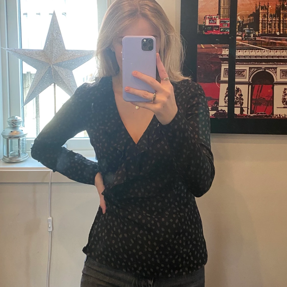 Vero Moda prickig blus - 90