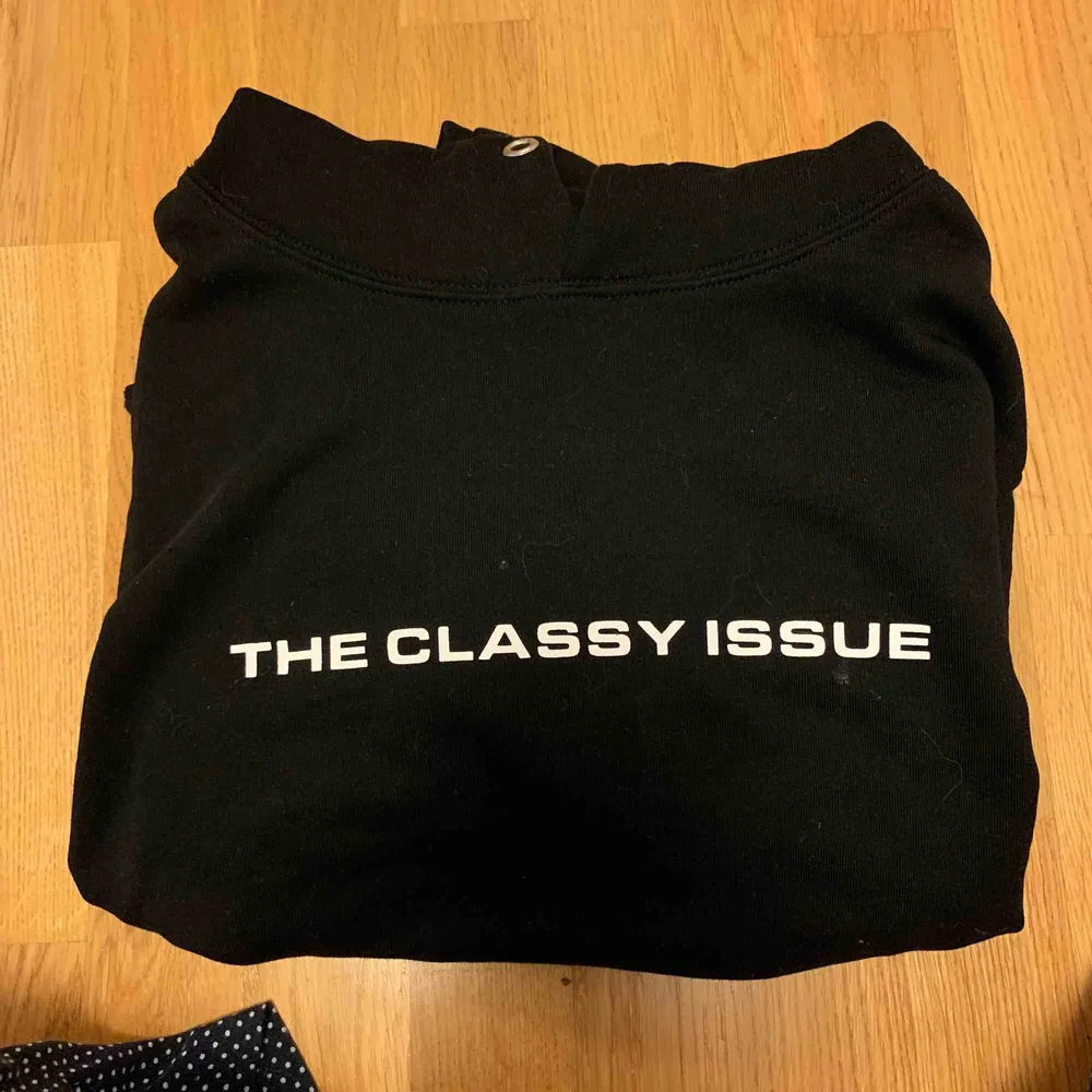Hoodie från märket ”the classy issue” köpt på Nelly.com. Skitsnygg hoodie som jag dock aldrig har haft användning för, frakten ingår i priset🥰 köpt för ca 500kr. Hoodies.