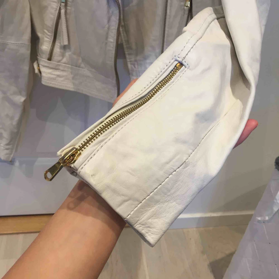 Vit skinnjacka från Rock N Blue - 90