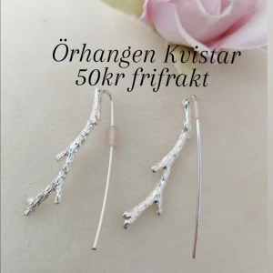 Örhängen kvistar  - Örhängen Kvistar Tar Swish och Paypal Postas genast och skickar video/bild bevis. Säljer även via Tradera @superbarnen  Instagram @emilysmycken 