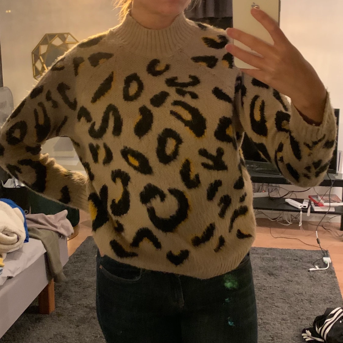 Leopard tröja  - 91