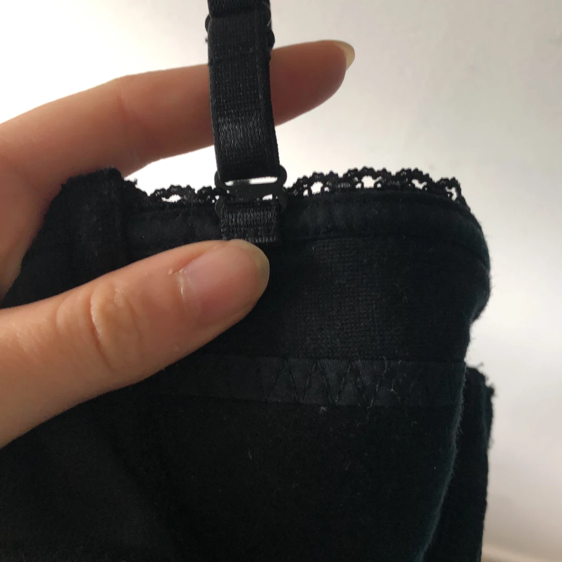 Svart vintage bh - 91