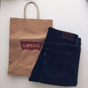 Levis High Rise Skinny jeans i fint begagnat skick. Storlek: 29 Pris: 150kr Frakt: 45kr (i Postnords M kuvert) OBS: Påsen följer ej med vid köp!!