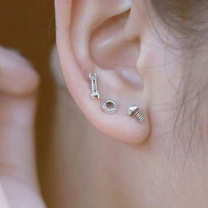  - äkta silveröhängen (silver925)