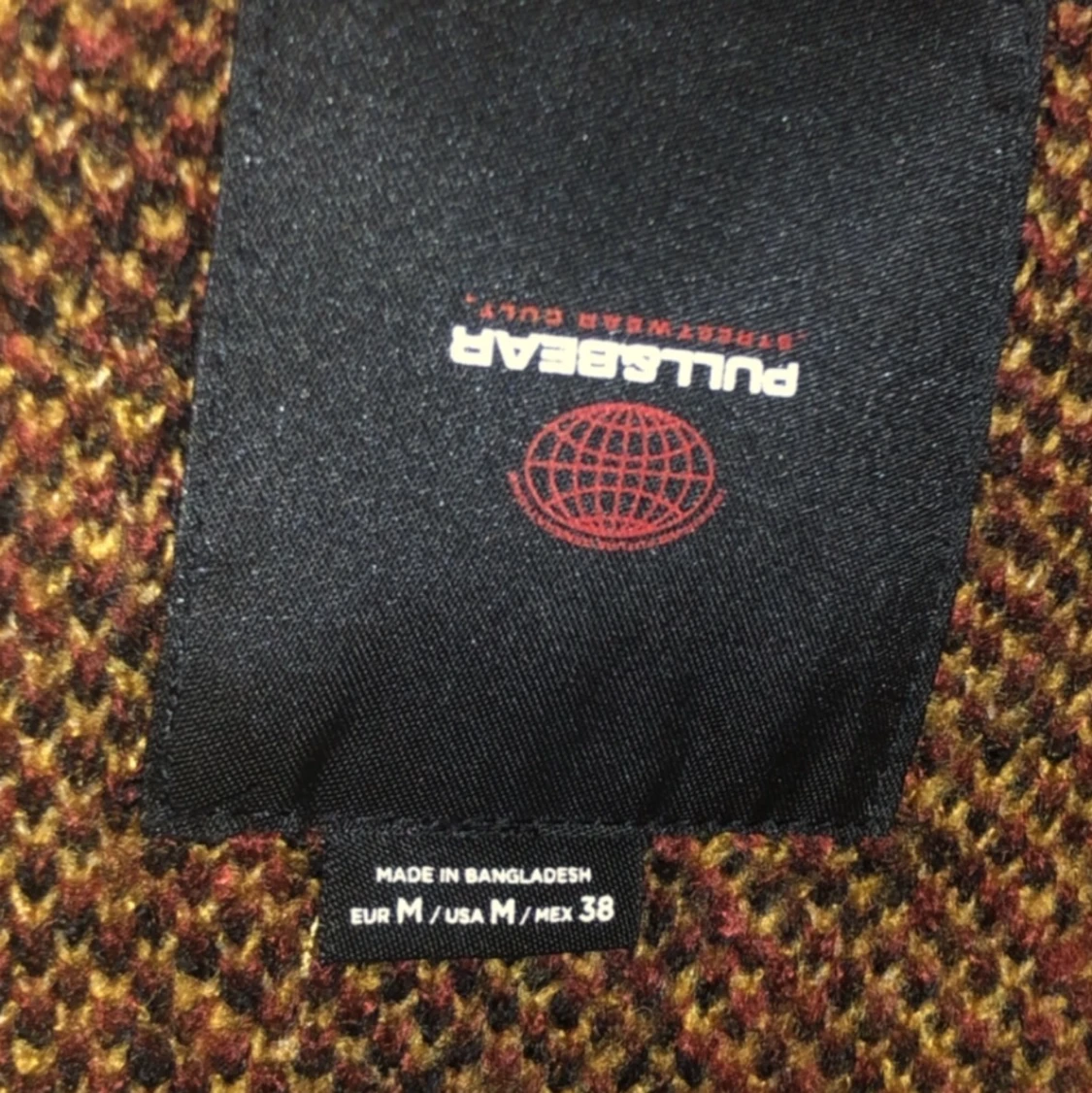 Rutig cardigan🧡🤎 - 90