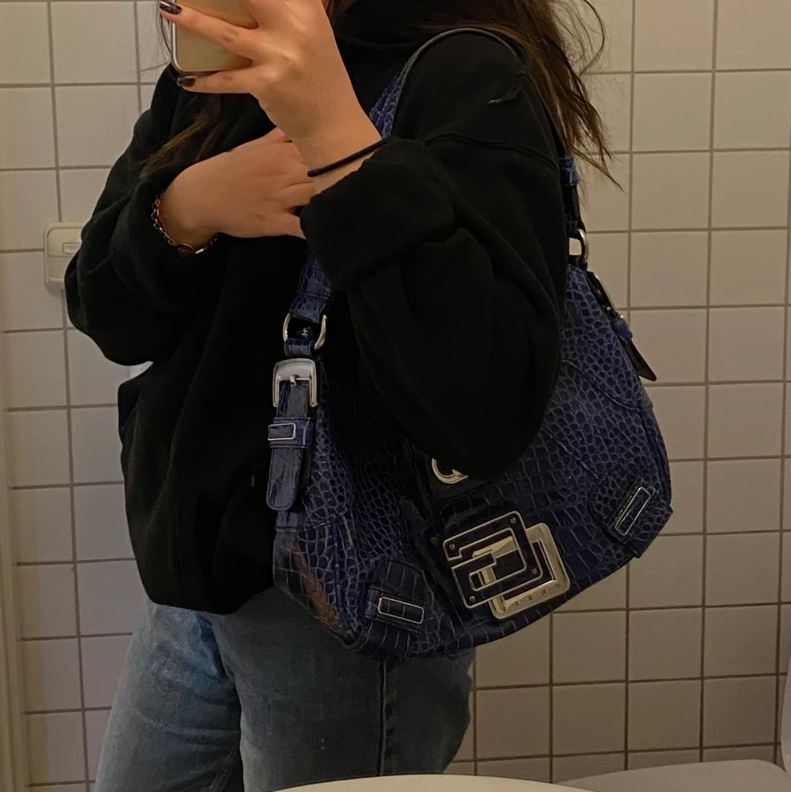 Skinn väska (shoulder bag) - 90