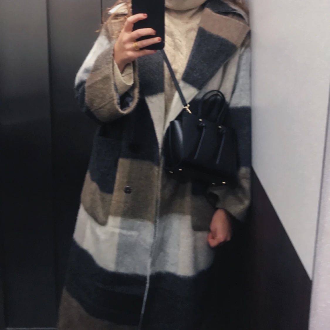 Oversize vinterkappa Asos  - 90