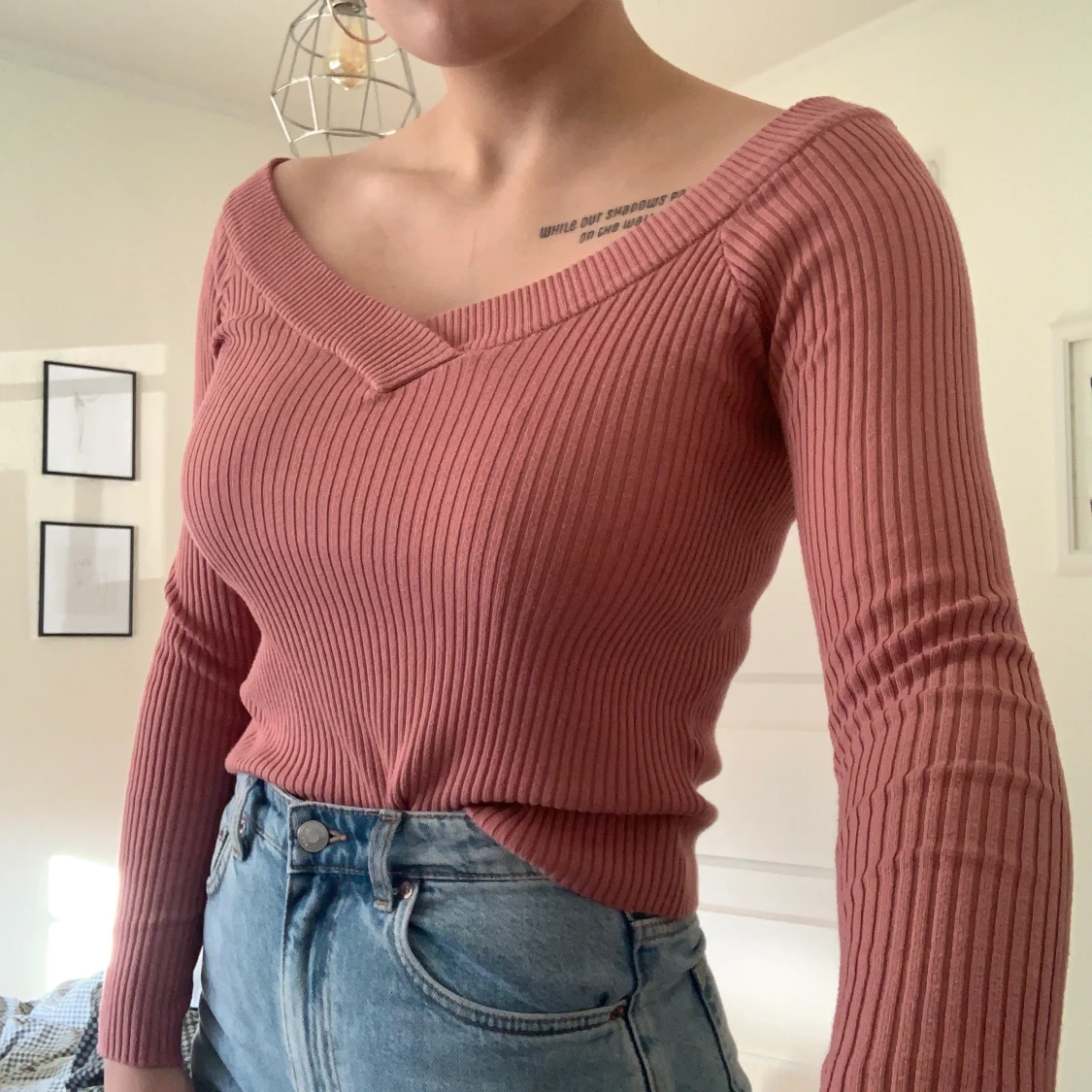 Rosa tröja från hm