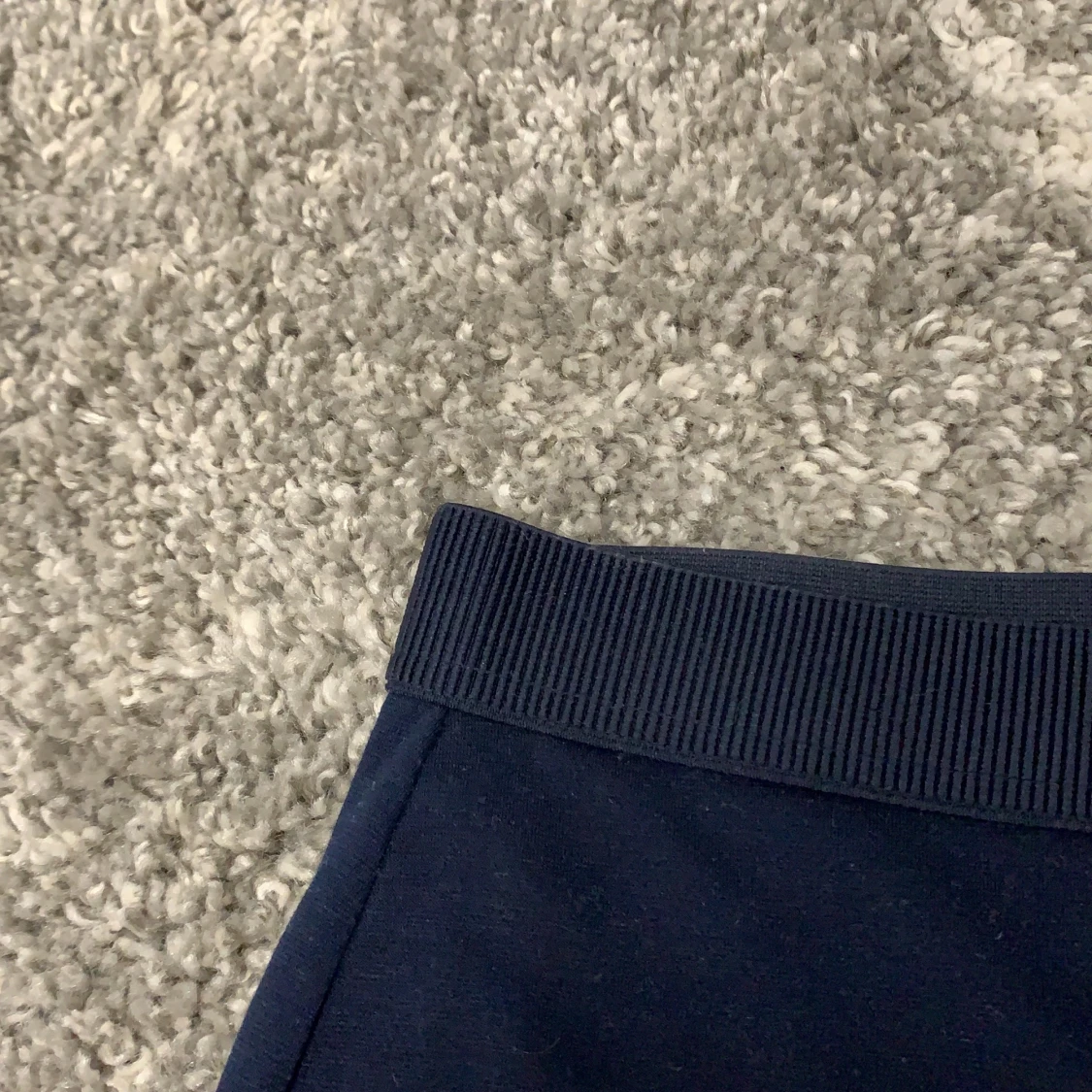 Marinblå längre kjol - 90