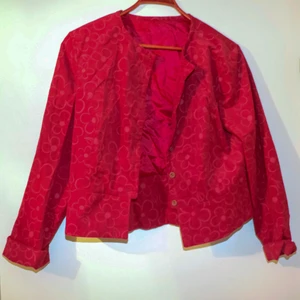  - Manchesterjacka med blommönster 