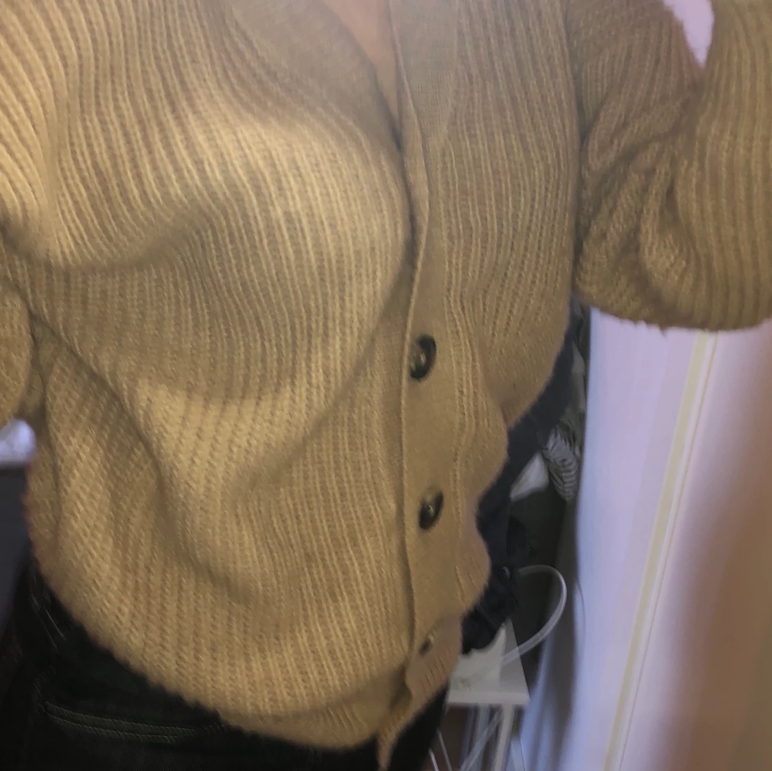 stickad kofta!! - 90