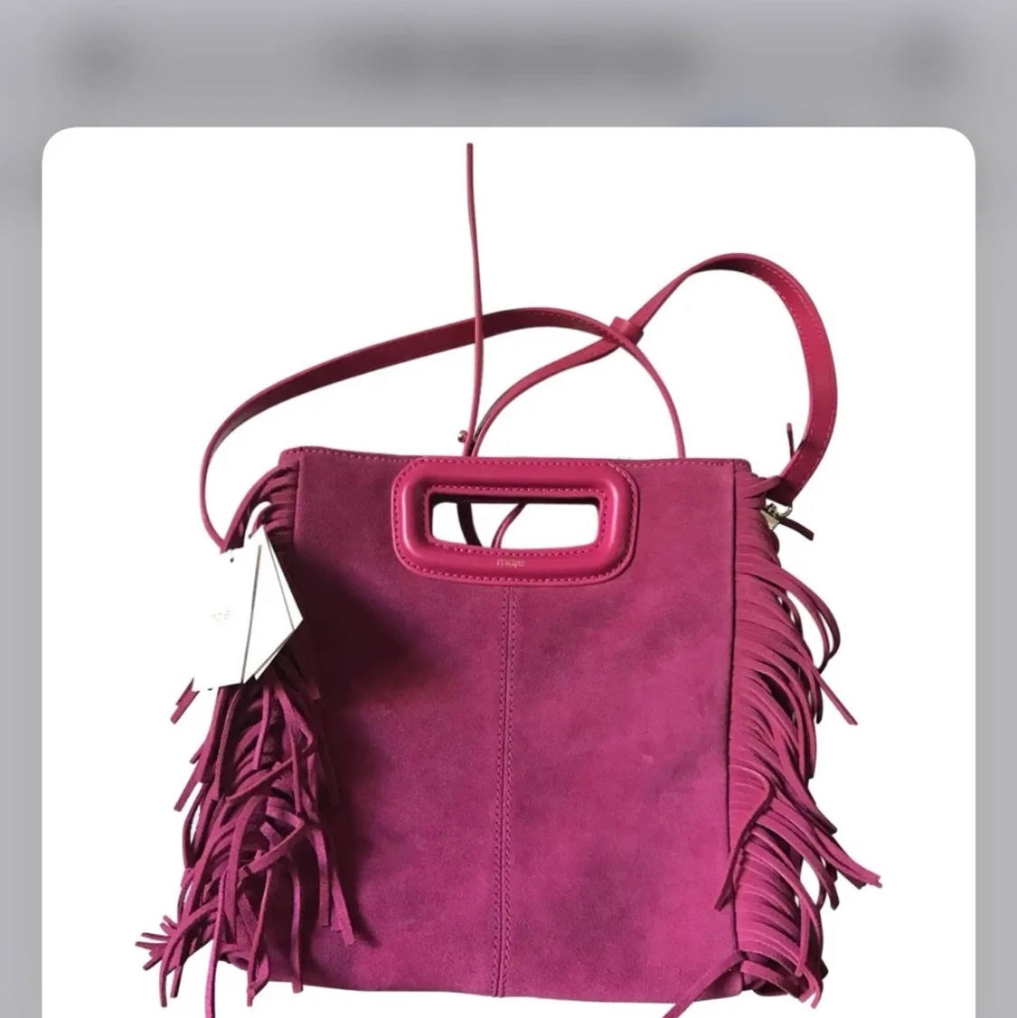 Säljer min mauve/rosa Maje bag - 90