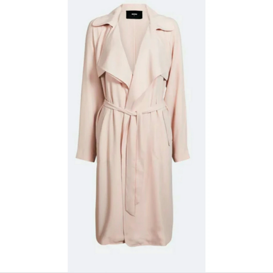 Lång beige kappa  - 90