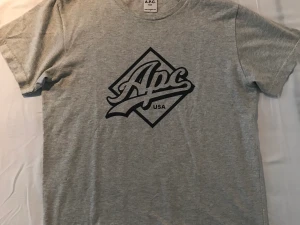 APC grey logo tee - Fits true to size, very good condition