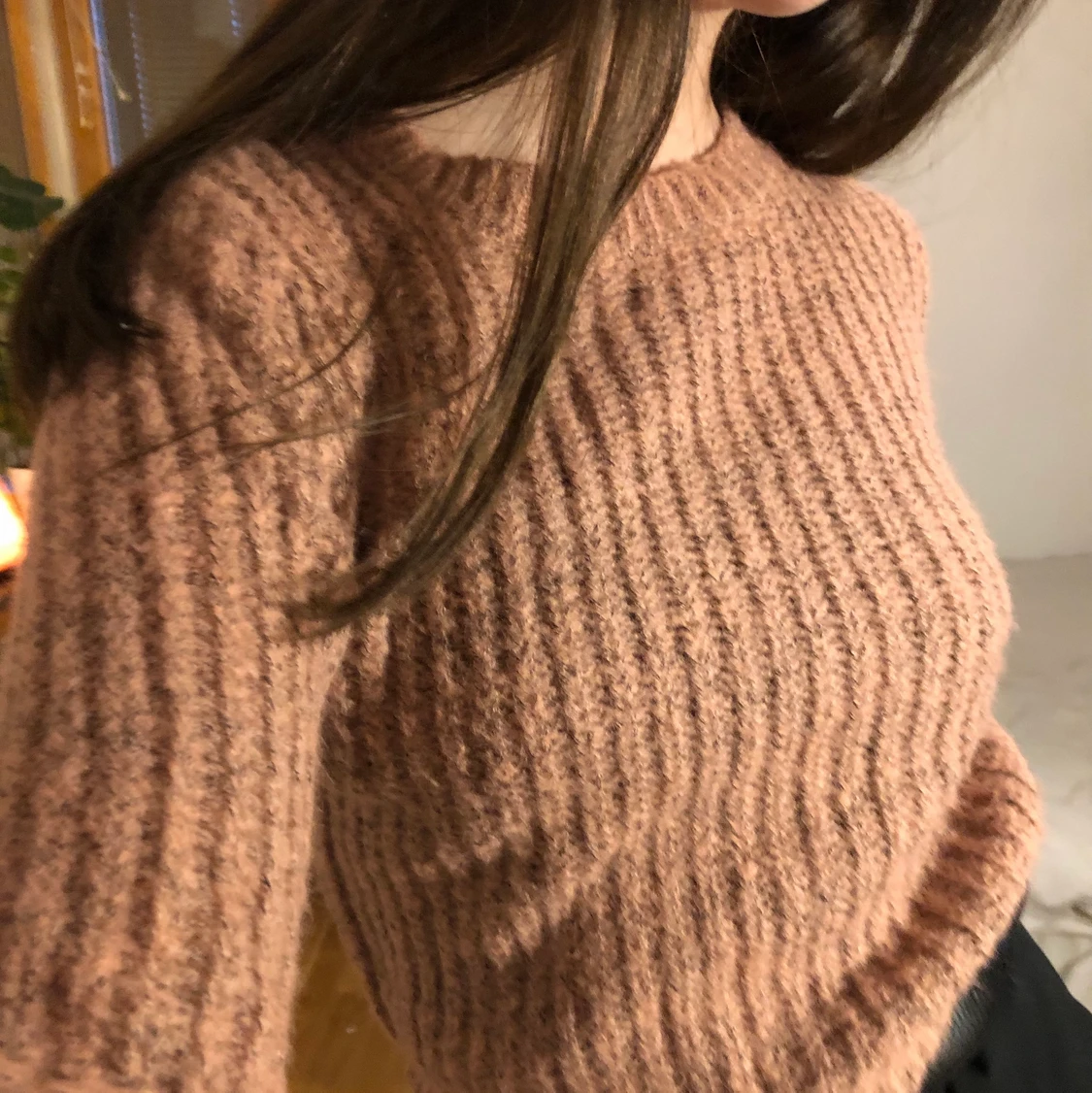 Stickad tröja