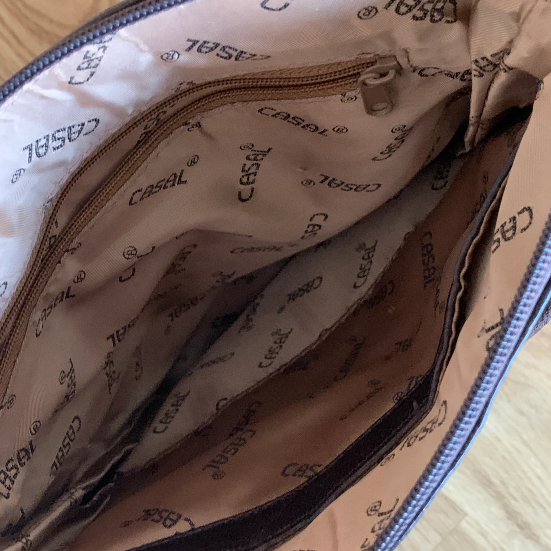 Mörkbrun läderväska - 91