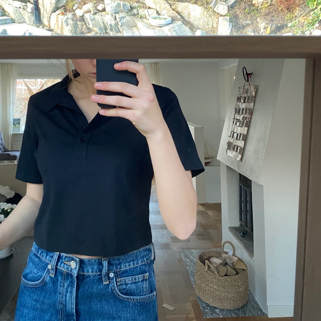 Croppad piké storlek S, na-kd - 90