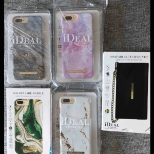  - Helt nya skal ifrån ideal of sweden i obruten förpackning. Vanliga skalen: 120kr/st. Velvet plånbok svart: 200kr Frakt tillkommer om de behöver skickas.   