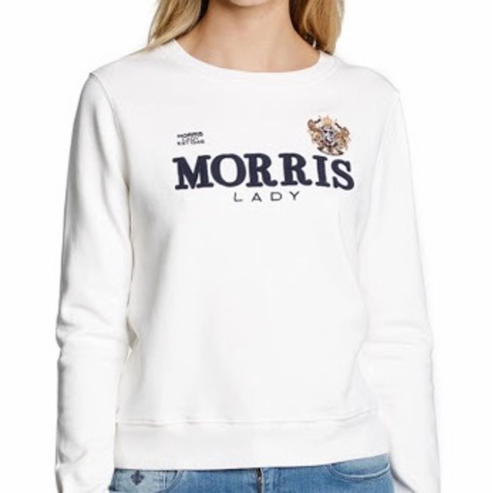 Säljer denna fina Morris tröja fast i färgen GRÅ, super fint skick och endast använd en gång🦋🪐💙💜. Tröjor & Koftor.