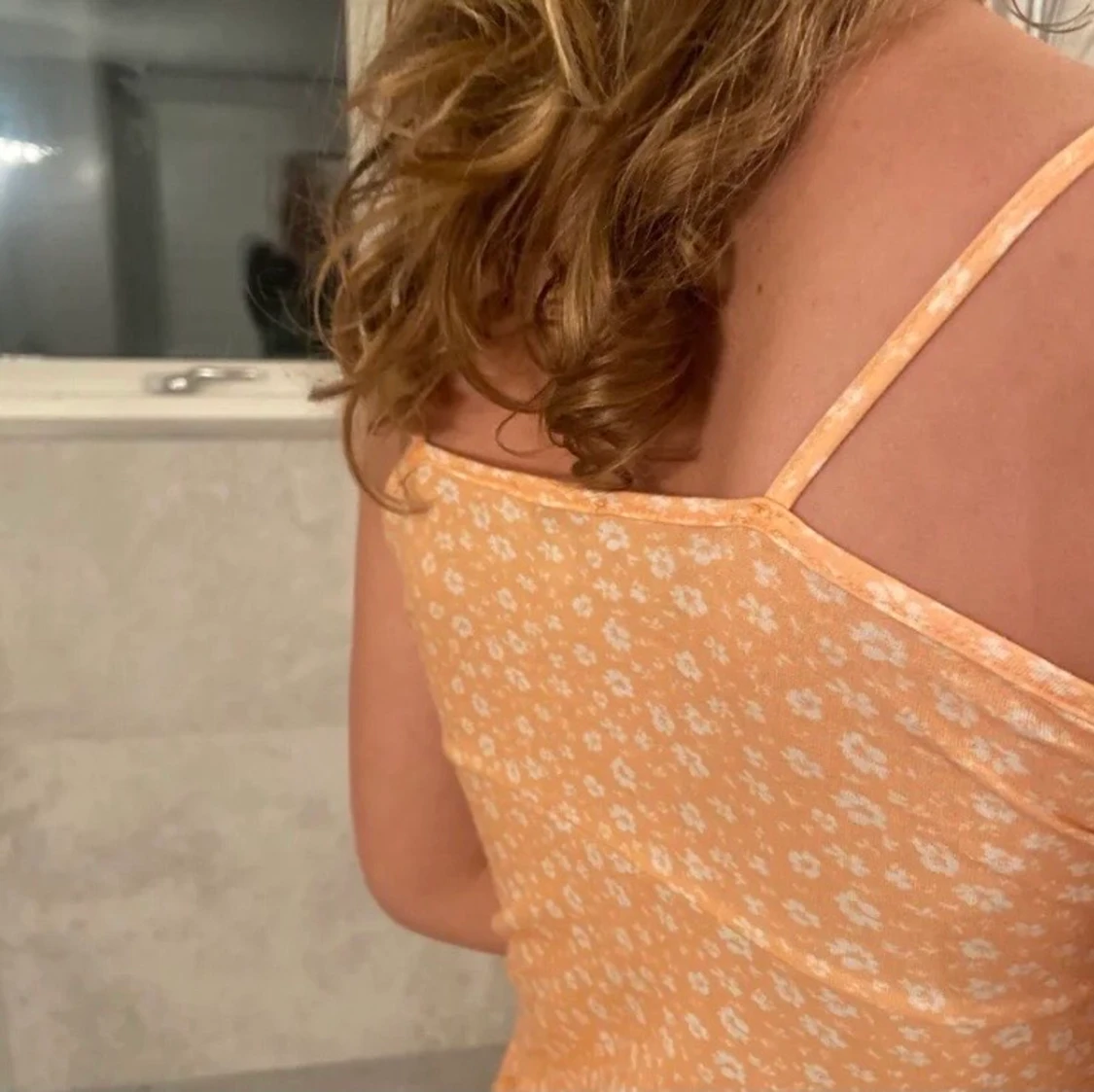 Blommig klänning  - 91