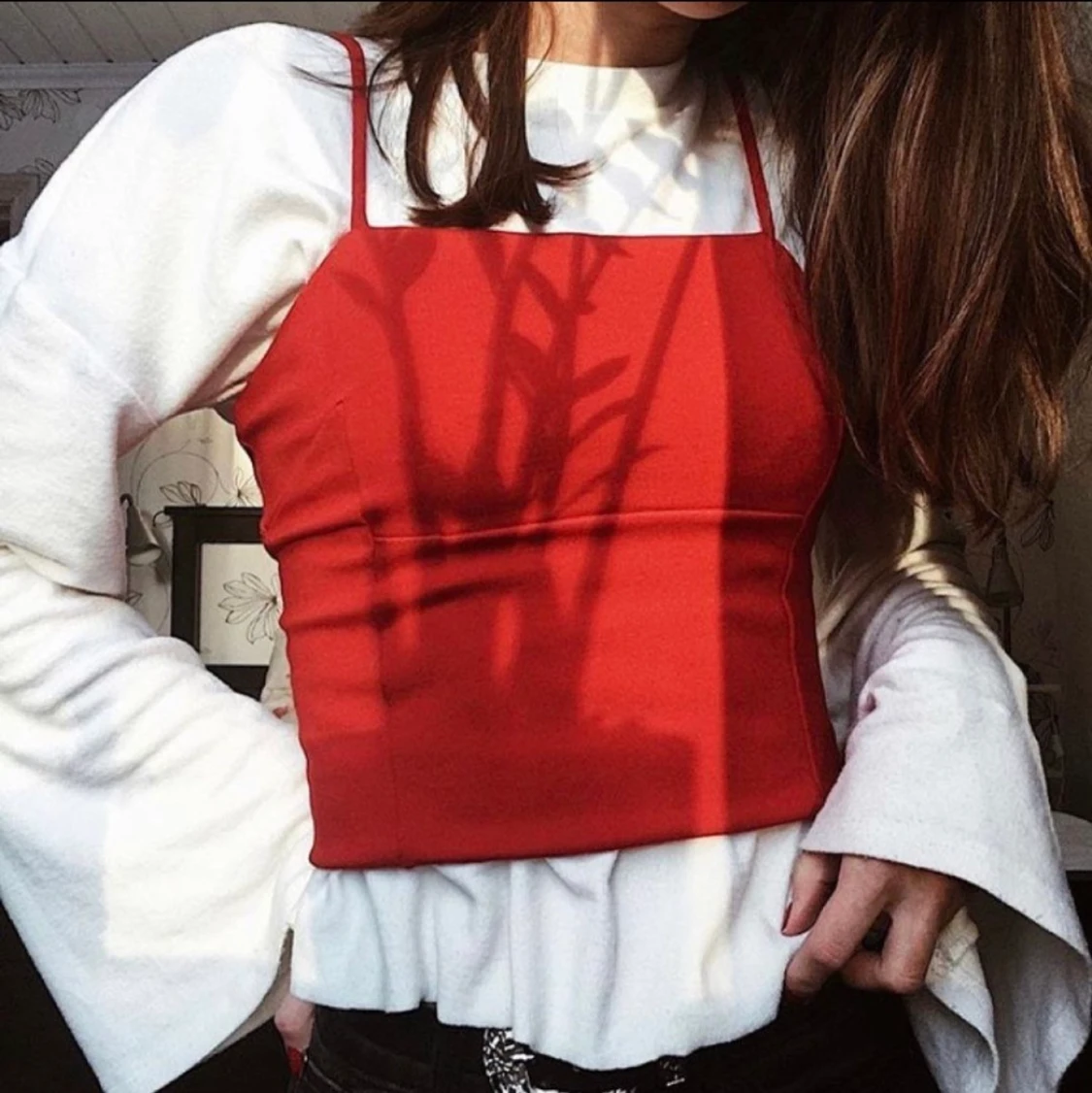 Tröja med vidaärmar - 91