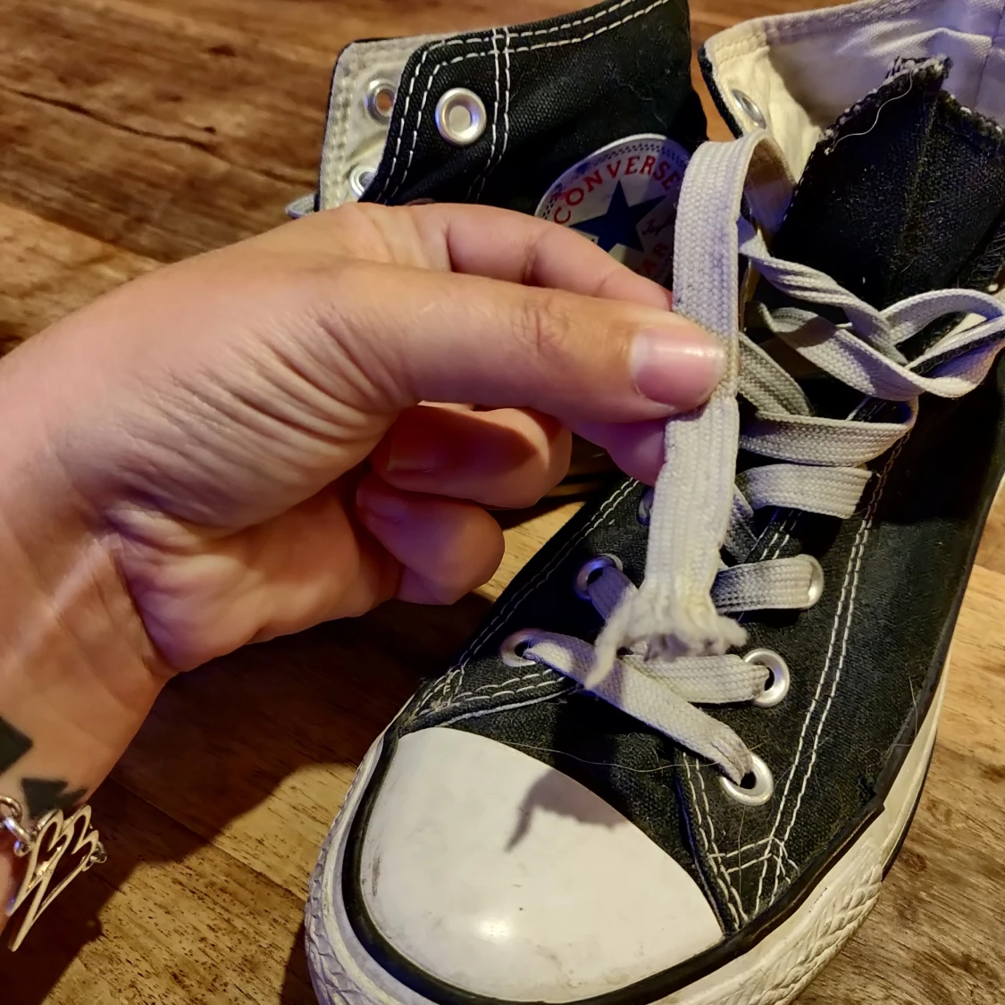 Svarta Converse - 90